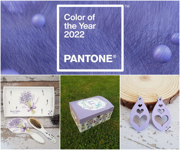 Culoarea anului 2022: Very Peri – Ce accesorii si decoratiuni se poarta in acest an