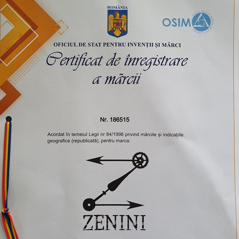 Zenini este marca inregistrata